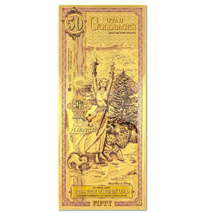 50 Utah Goldback - Aurum Gold Note (24k) | GoldSilver360