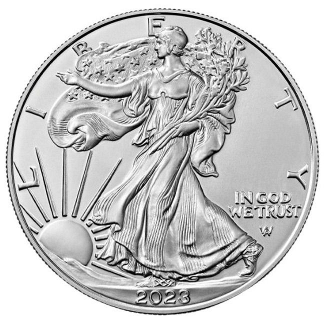 2023 1 oz American Silver Eagle Coin (BU) | GoldSilver360