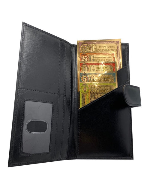 Utah Goldback Wallet Black (Bundle Pack) - Aurum Gold Note (24k) | GoldSilver360