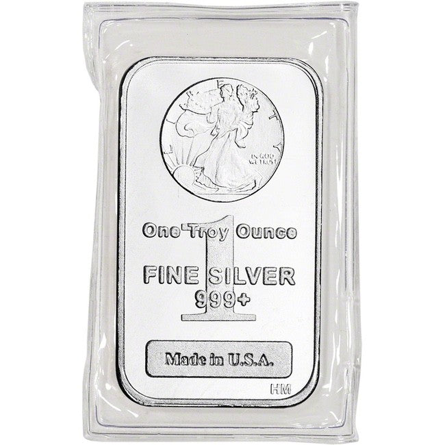 Highland Mint Silver Bar 1 oz - Walking Liberty Design | GoldSilver360