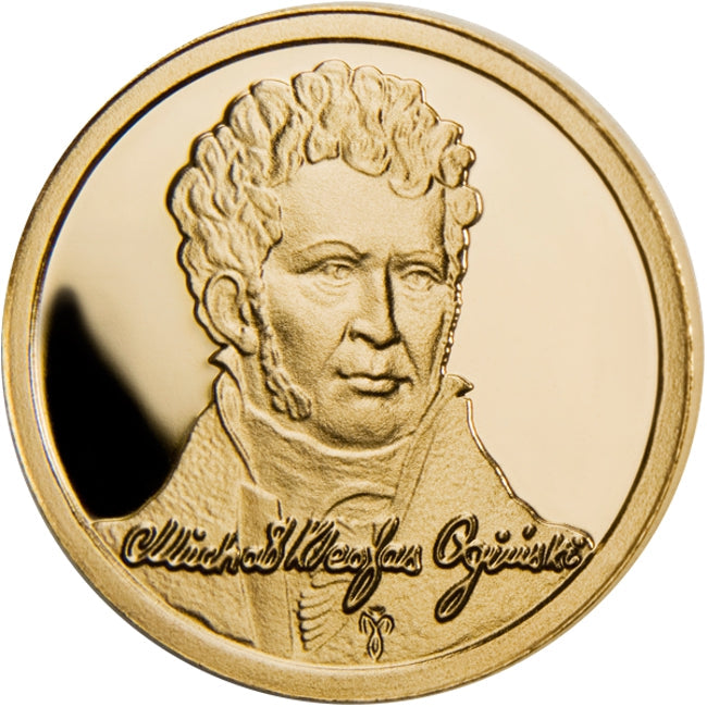 Belarus 2011 10 rubles Michal Kleofas Oginski Proof Gold Coin 1 gram | GoldSilver360