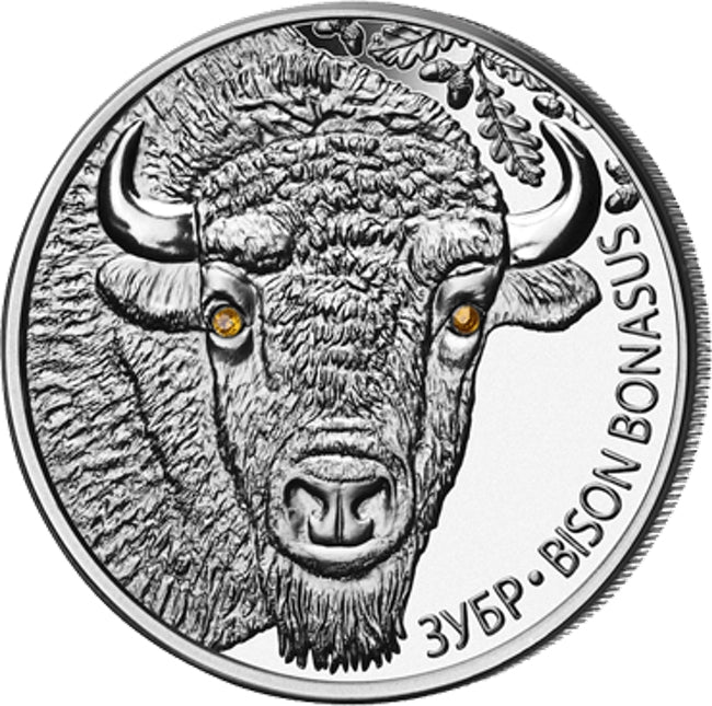 2012 Belarus Bison Environmental Protection Series Silver Coin | GoldSilver360