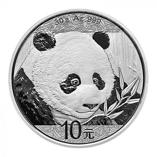 2018 China 30 gram Silver Panda BU | GoldSilver360