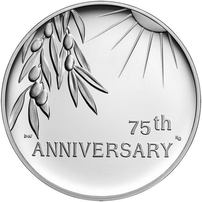 2020 End of World War II 75th Anniversary 1oz Proof Silver Medal Eagle | GoldSilver360