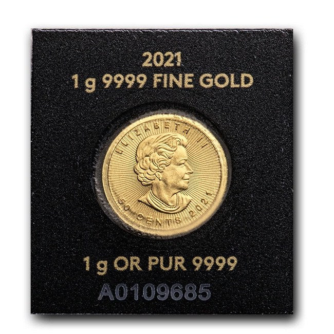 2023 Maple Leaf 1 gram Gold Coin | GoldSilver360