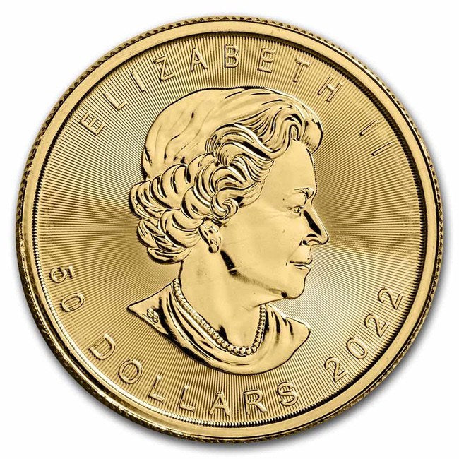 2022 Canada 1 oz Gold Maple Leaf BU | GoldSilver360