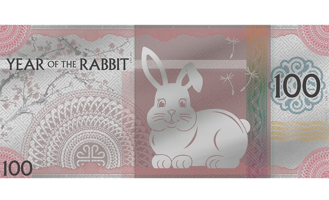 2023 Mongolia Lunar Year of the Rabbit Silver Note | GoldSilver360