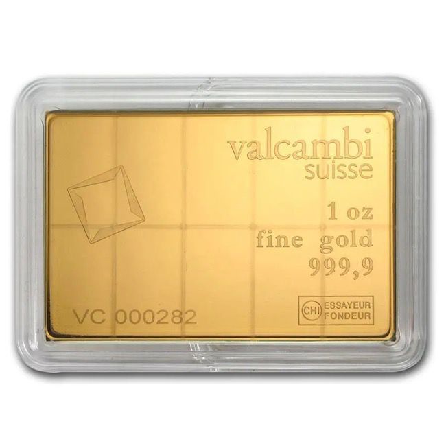 10 x 1/10 oz Valcambi Suisse .9999 Fine Gold CombiBar 1 Troy oz | GoldSilver360