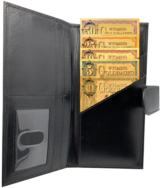 Wyoming Goldback Wallet (Bundle Pack) - Aurum Gold Note (24k) | GoldSilver360