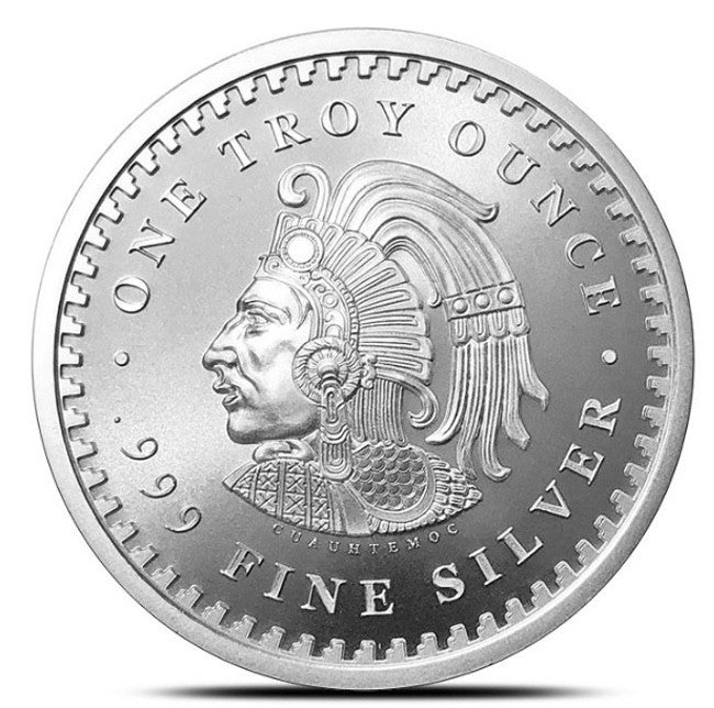 Aztec Calendar 1 oz Silver Round | GoldSilver360