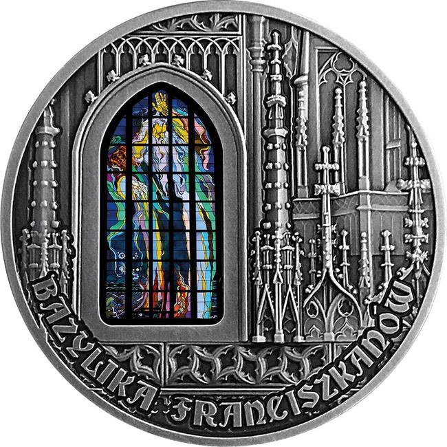 2019 Basilica of St Francis of Assisi in Cracow 2 oz Silver Coin - Cameroon | GoldSilver360