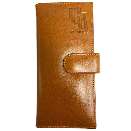 Brown Goldback Wallet - Store and Carry Your Goldbacks (Genuine Leather) | GoldSilver360