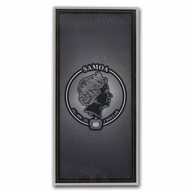 Game of Thrones Samoa 3 gram Silver Note | GoldSilver360