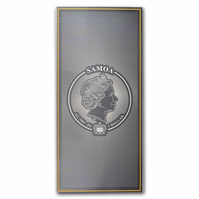 Harry Potter Samoa 3 gram Silver Note | GoldSilver360